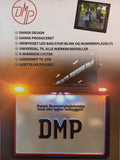 DMP Clean ASS nummerplade holder 3-1 LED