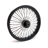 BLACK 48 FAT SPOKE WHEELS WITH TÜV