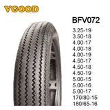 Retro ZigZag SawTooth Rear Tires