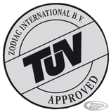 Shovelhead Rear Brake Caliper (CHROME-BLACK) with TUV