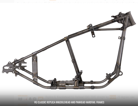 Replica EL Knucklehead/UL Flathead 1937 straight leg frame