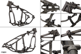 Replica FL Panhead 1948 wishbone frame