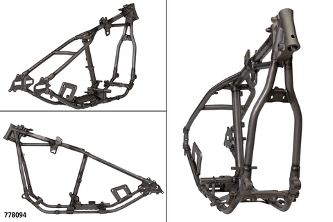 Replica FL Panhead 1954 wishbone frame