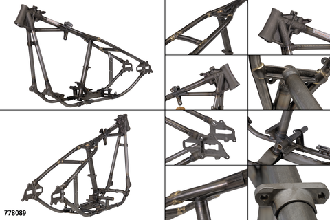 Replica EL Knucklehead/UL Flathead 1946 Bullneck frame